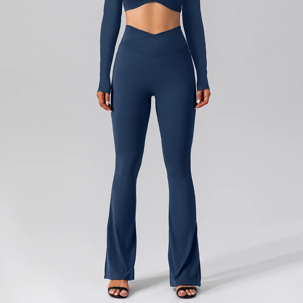 Yüksek Bel Spor Pantolon