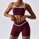 Yüksek Bel Spor Şort