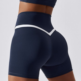 Yüksek Bel Spor Şort