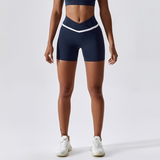 Yüksek Bel Spor Şort