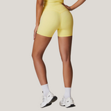 Yüksek Bel Spor Şort