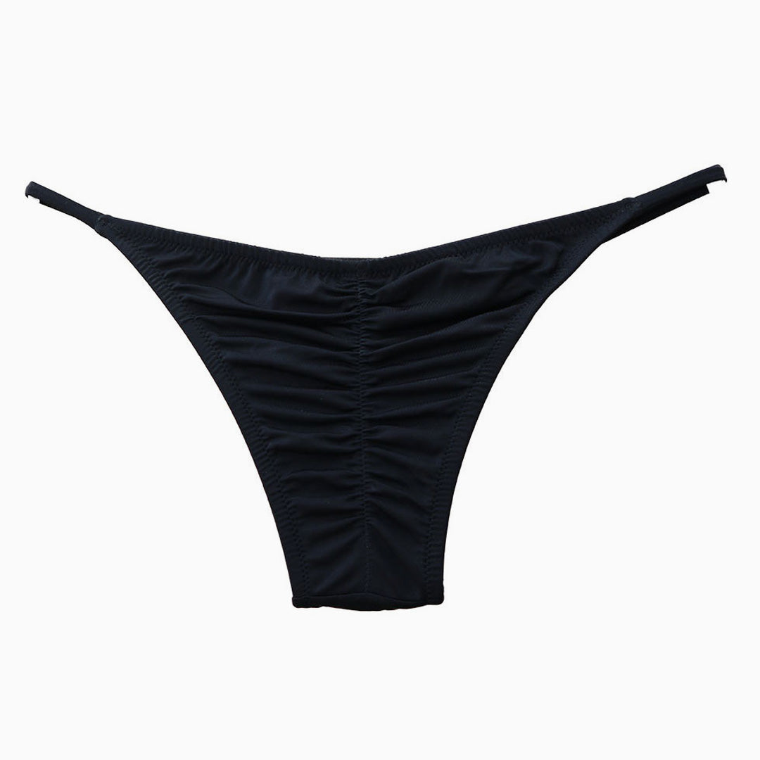 Düz Renk İpli Bikini