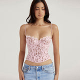 Vintage Dantelli Crop