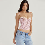 Vintage Dantelli Crop