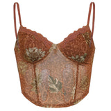 Vintage Dantelli Crop